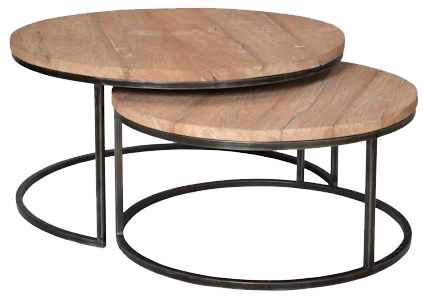Coffee / Centre Table - Brown and Black - CCT-6047