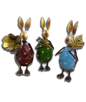 3 Colourful Bunny Set - CJG3008