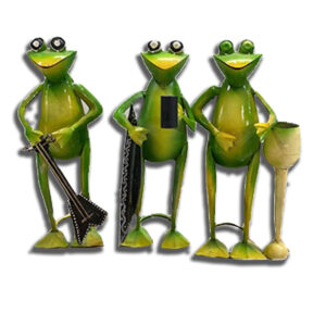 3 Frog Figurine Set - CJG3009