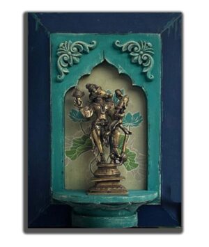 Glimps of Art (Jharokha) -  BLUE AND GREEN - Size :11*8*3