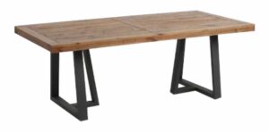 Dining Table - Brown and Black - DT-7083