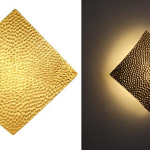 Wall Light Finish GOLD - Size 14x14” -EBM6037