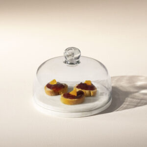 Baker'S Glass & Marble Cloche - MPETA2162