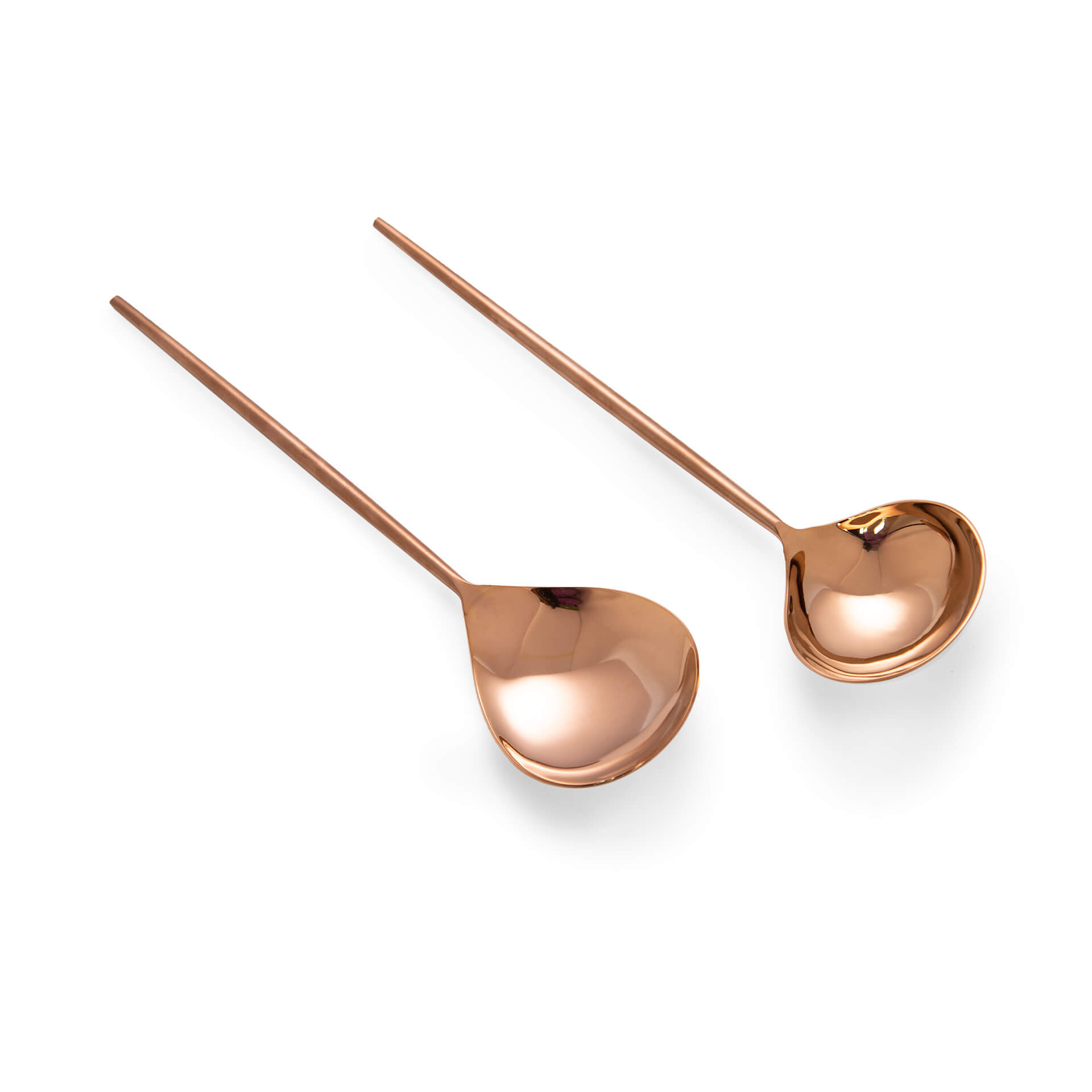 Aura Rose Gold Serving Set of Two - SSTEA2389