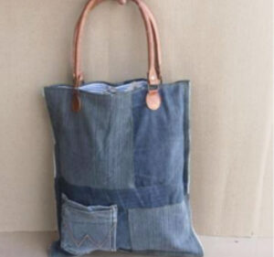 old jeanS Handbag Blue Colour Size 41X12X46 Inches - Article - BTC519