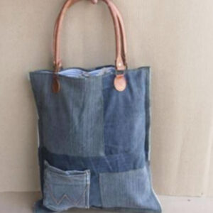 old jeanS Handbag Blue Colour Size 41X12X46 Inches - Article - BTC519