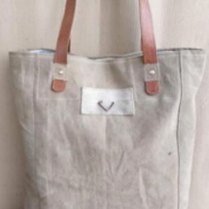 Old Army Canvas Handbag Brown Colour Size 41X10X46 Inches - Article - BTC530